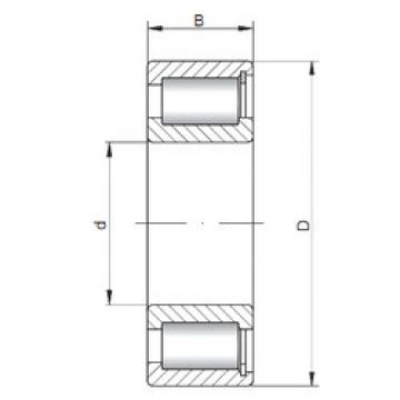 Подшипник NCF1856 V CX