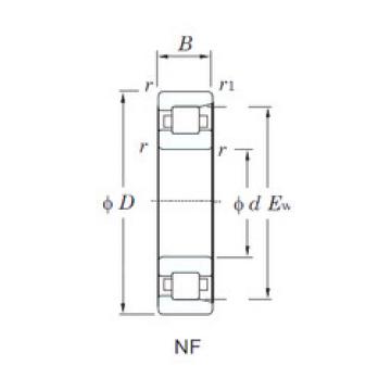 Подшипник NF308 KOYO