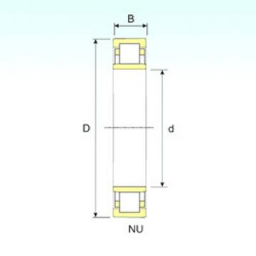 Подшипник NU 1017 ISB