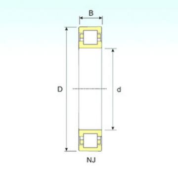 Подшипник NUP 219 ISB