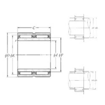 Подшипник NAO-65×95×60ZW NTN