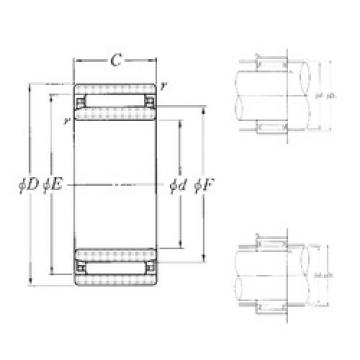 Подшипник NAO-20×35×17 NTN