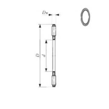 Подшипник NTB 2035 IKO