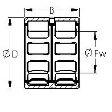 Подшипник RNA69/22 AST