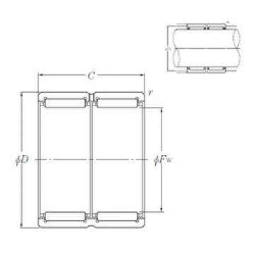 Подшипник RNA6905R NTN