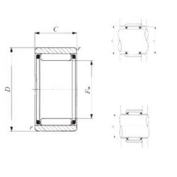 Подшипник RNAF 223013 IKO