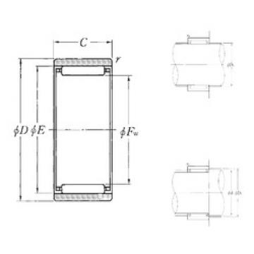 Подшипник RNAO-45×62×20 NTN