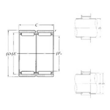 Подшипник RNAO-80×100×60ZW NTN