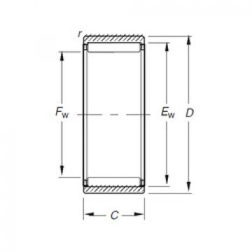 Подшипник RNAO25X37X16 Timken