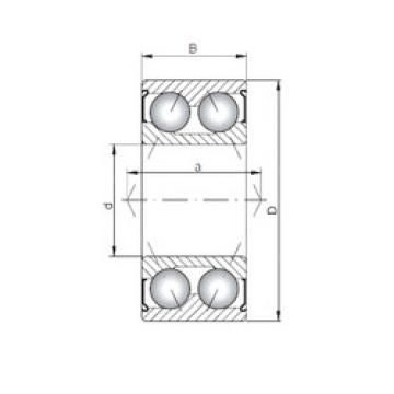 Подшипник 3202 ZZ ISO