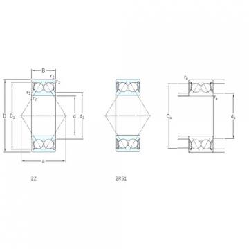 Подшипник E2.3311A-2Z SKF