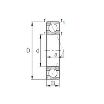 Подшипник 7206B KBC