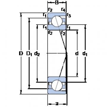 Подшипник 71812 CD/HCP4 SKF