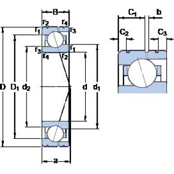 Подшипник 71917 ACE/P4AL SKF