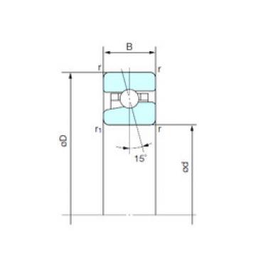 Подшипник BNH 020 NACHI