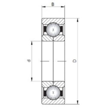 Подшипник QJ215 ISO