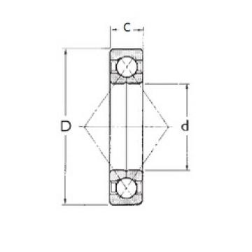 Подшипник QJ208 FBJ