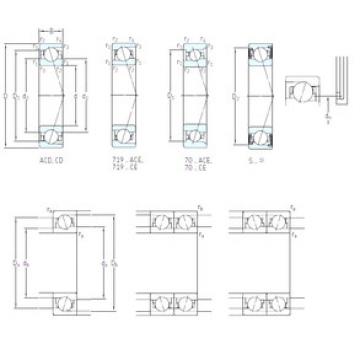 Подшипник S7001 CE/P4A SKF