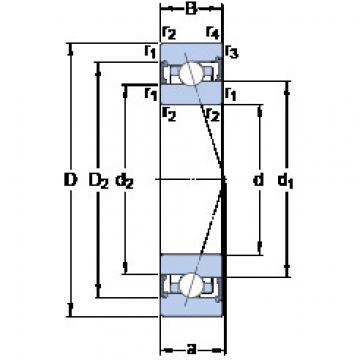 Подшипник S71914 CB/P4A SKF