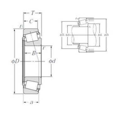 Подшипник 4T-593/592A NTN