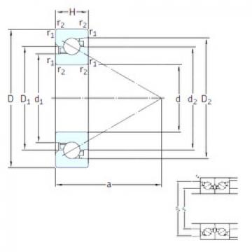 Подшипник BS 235 7P62U SNFA