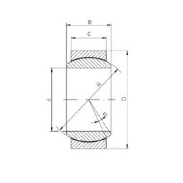 Подшипник GE40UK-2RS ISO