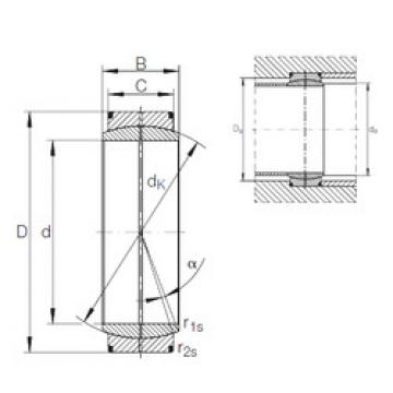 Подшипник GE 400 DO INA