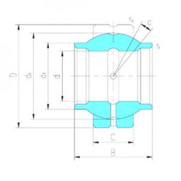 Подшипник GEEW60ES-2RS LS