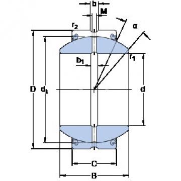 Подшипник GEZH 508 ESX-2LS SKF