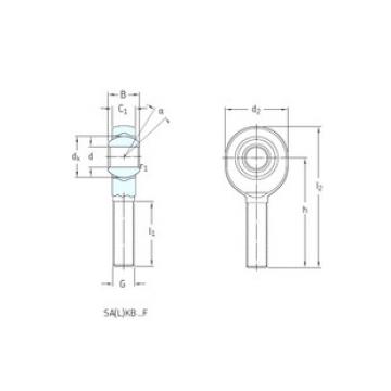 Подшипник SAKB14F SKF