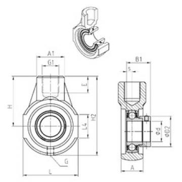 Подшипник ESEHE208 SNR