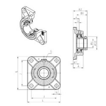 Подшипник ESFE210 SNR