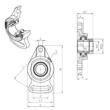 Подшипник EXFA202 SNR