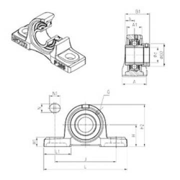 Подшипник EXP308 SNR