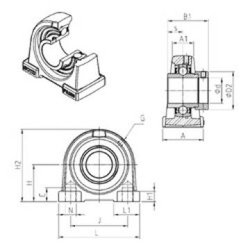 Подшипник EXPA207 SNR