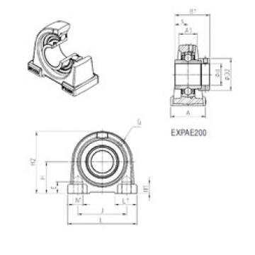 Подшипник EXPAE209 SNR