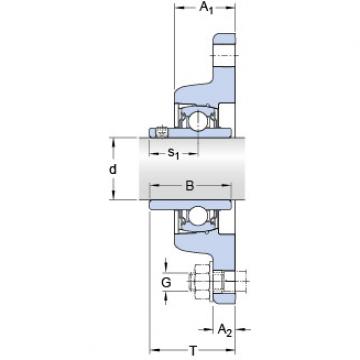 Подшипник FYT 1.3/4 TF/VA228 SKF