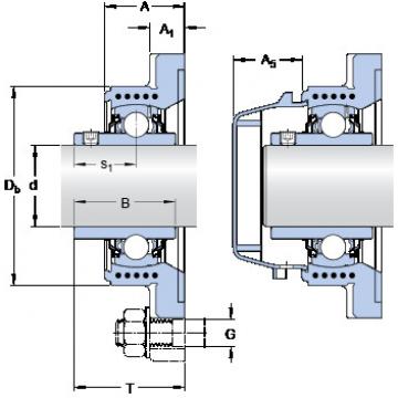 Подшипник FYWK 1.1/2 YTA SKF