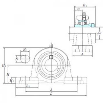 Подшипник NAP203 KOYO