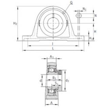 Подшипник PASE2-3/16 INA