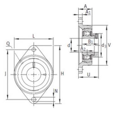 Подшипник PCFT17 INA