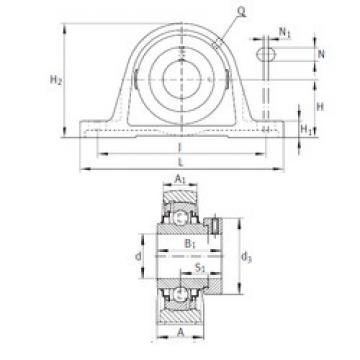 Подшипник RAK1-7/16 INA