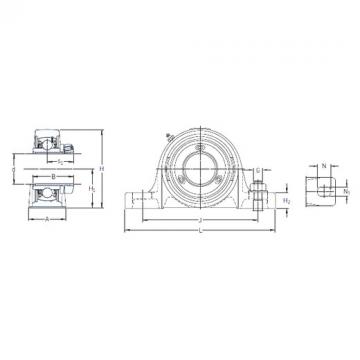 Подшипник SY 1.7/16 PF/AH SKF