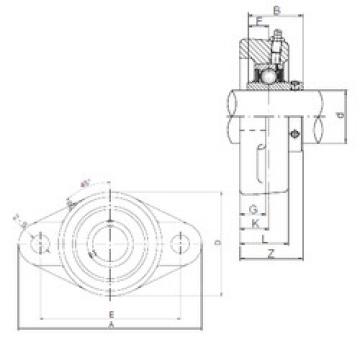 Подшипник UCFL210 CX