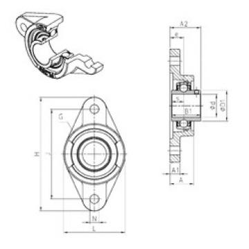 Подшипник UCFL206 SNR