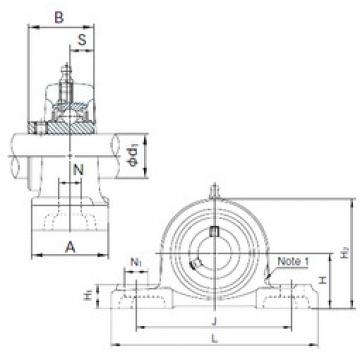 Подшипник UCP211 NACHI