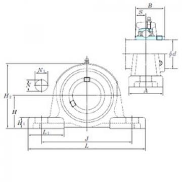 Подшипник UCP211 KOYO