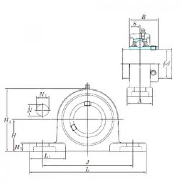 Подшипник UCSP209H1S6 KOYO