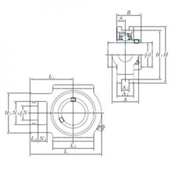 Подшипник UCT212-38 KOYO