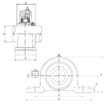 Подшипник UKP208 ISO